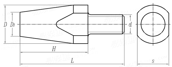 GB /T 2234 - 1991 机床夹具零件及部件 - 低支脚