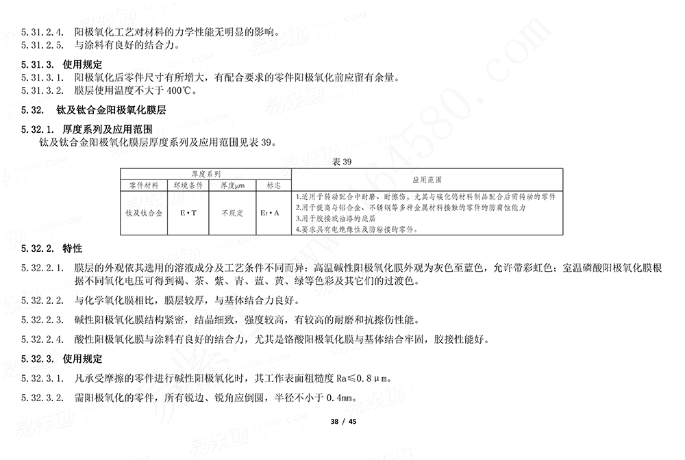 GJB /Z 594 (A) - 2000 金屬鍍覆層和化學覆蓋層選擇原則與厚度系列