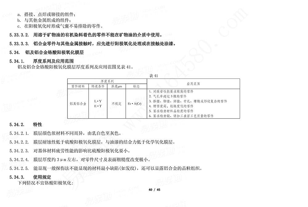 GJB /Z 594 (A) - 2000 金屬鍍覆層和化學覆蓋層選擇原則與厚度系列