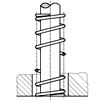 Small Cylindrically Coiled Compression Spring, Carbon Steel
