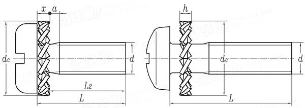 DIN  6900-4 - 1990 齒形彈簧墊圈與螺釘組合件