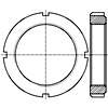 英制滚珠轴承和滚柱轴承配件 — 锁紧螺母 Table 4.3