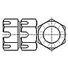 重型六角開槽螺母 [Table 12] (ASTM A563 / F594 / F467)