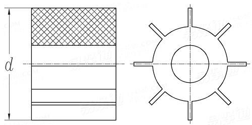 GB /T 18981 (C) - 2008 射釘定位件 - 齒形圈