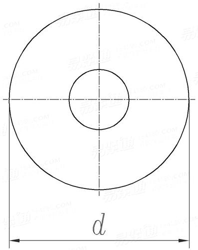 GB /T 18981 (J) - 2008 射钉定位件 - 金属圈