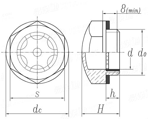 JB /T 7941.2 (A) - 1995 旋入式圆形油标 A型