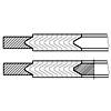 鋼制管法蘭用纏繞式墊片 - 突面法蘭用帶對中環(C型)或帶内環和對中環(D型)墊片