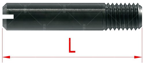 无头螺栓长度测量示意图