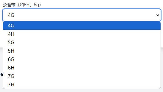 设定公差带示意图