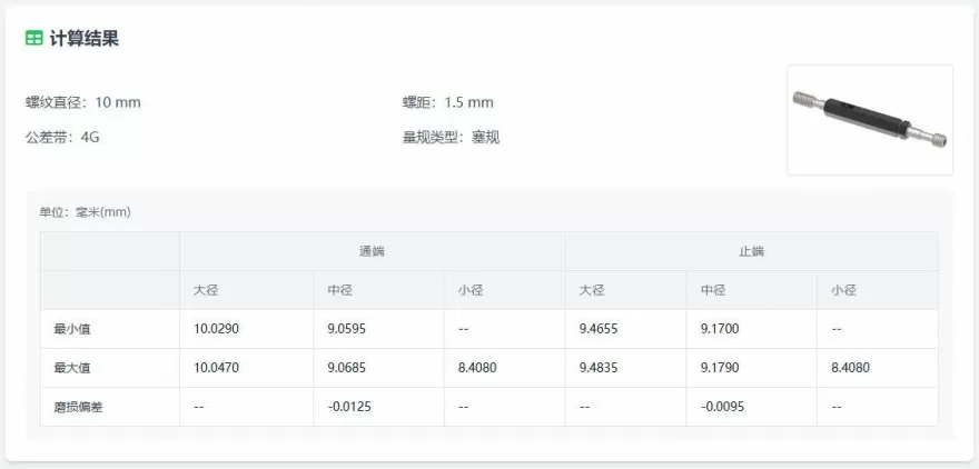 计算结果示意图