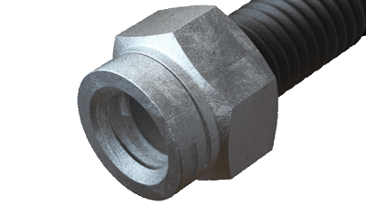 开槽全金属锁紧螺母动画