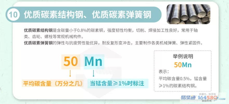 优质碳素结构钢、优质碳素弹簧钢