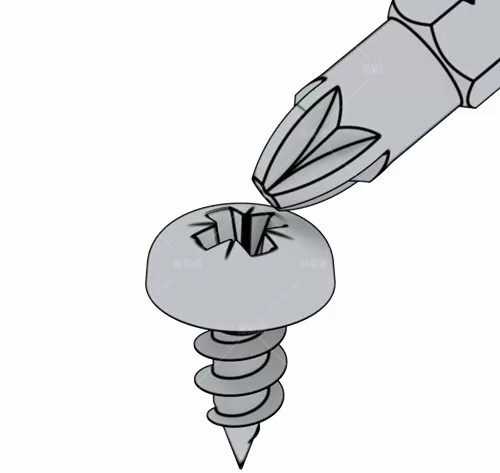 米字槽螺丝